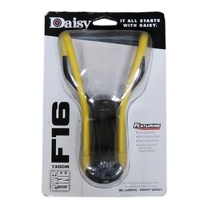 Daisy PowerLine F16 Slingshot Band Yellow/Black 7 Inch 988116-442